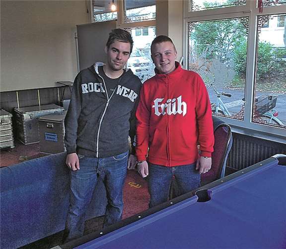 Maximilian Seegardel und Vincent Gräfen. privat