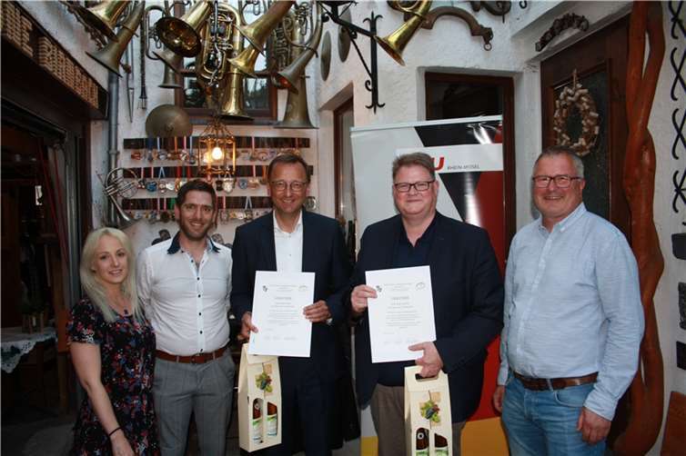 MdB Josef Oster und die CDU Rhein-Mosel hatten den Europaabgeordneten Ralf Seekatz zu Gast. Quelle: CDU Rhein-Mosel