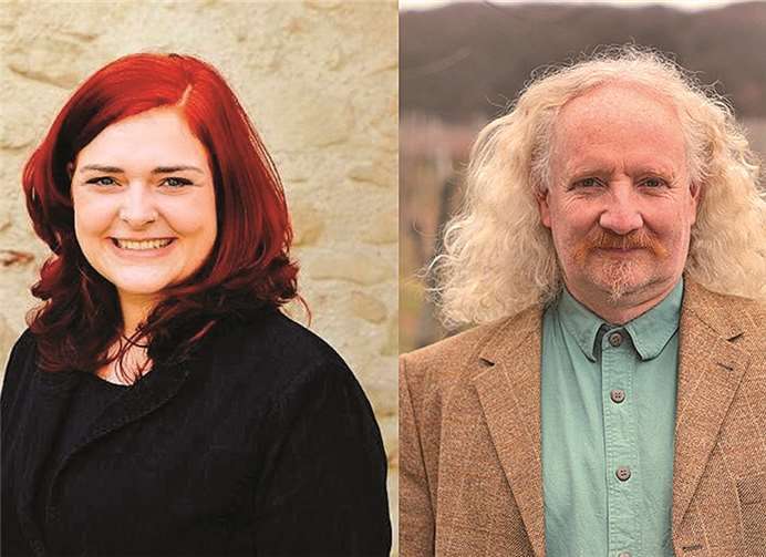 MdL Pia Schellhammer und MdL Wolfgang Schlagwein kommen am 1.Juni ins Sinziger Schloss. privat