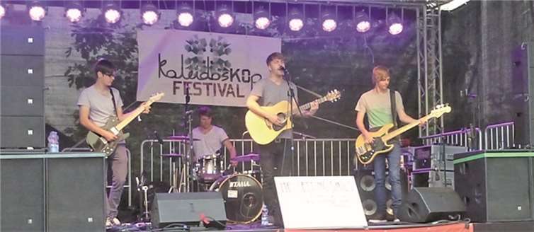 „Me, Setting Sails“ live auf der Bühne.privat