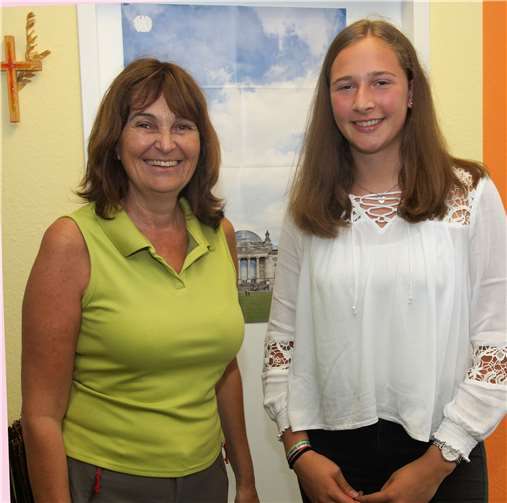 Mechthild Heil MdB (CDU) und Hanna Müller (r.).privat