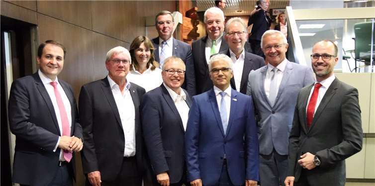 Mechthild Heil MdB, Horst Gies MdL und Guido Ernst MdL vertraten die Belange des Kreises Ahrweiler in Bonn. Foto: privat