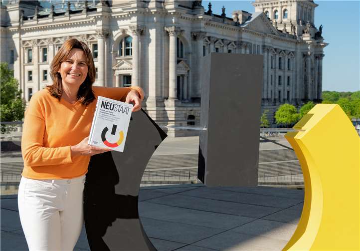 Mechthild Heil, MdB, beteiligte sich an dem Buchprojekt „Neustaat“. Foto: Cornelia Woerster