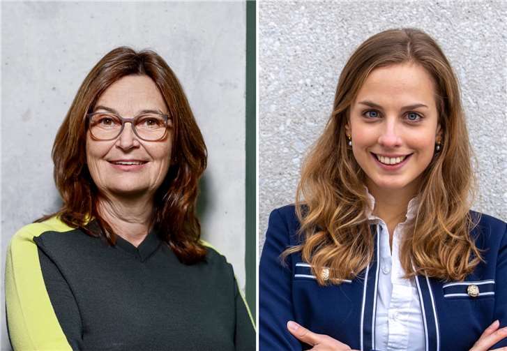 Mechthild Heil MdB (r.) und Wiebke Winter riefen zu einer Videokonferenz ein. Foto: privat