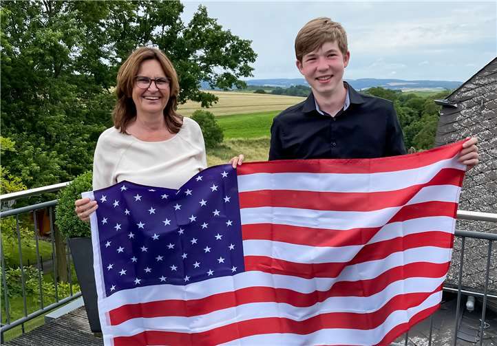 Mechthild Heil und Maximilian Gross.Quelle: Büro von Mechthild Heil