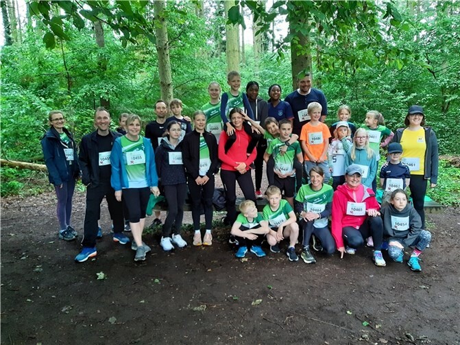 Meckenheimer beim „Tag des Laufens“. Foto: S. Hahn
