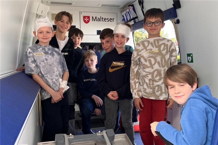 Meckikids im Rettungswagen