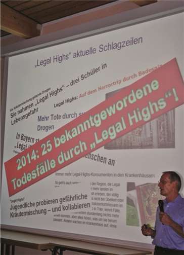 Medizinische Notfälle häufen sich nach dem Konsum von „Legal Highs“.