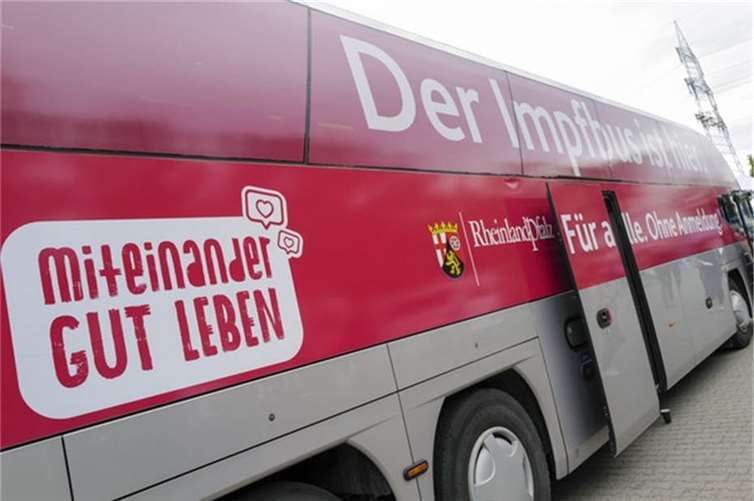 Mehr Impfbusse für den Kreis Ahrweiler.