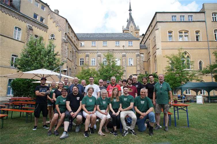Mehr als 1.000 Besucher strömten am 28. und 29. Juni auf das historische Klostergelände.  Foto: Nick Falkner