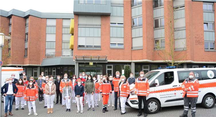 Mehr als 1.000 Menschen erhielten in einer der größten mobilen Impfaktionen des Landes im Heinrich-Haus Neuwied ihre Erstimpfung gegen Covid-19.Foto: Heinrich Haus