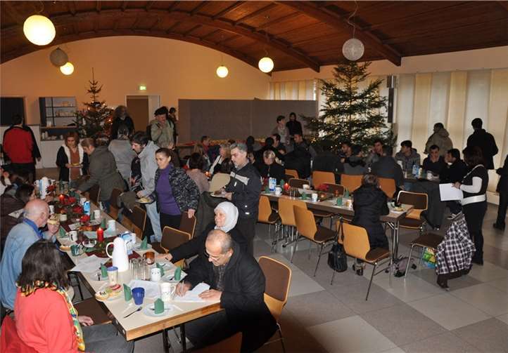Mehr als 185 Besucher kamen zu der weihnachtlichen Veranstaltung.privat