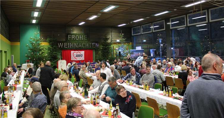 Mehr als 200 Gäste folgten der Einladung zur Weihnachtsfeier.  privat