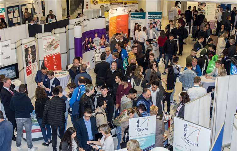 Mehr als 40 Unternehmen werden sich am Donnerstag, 14. Juni auf dem Koblenzer Karrieretag den Bewerbern präsentieren.fotoyeh- Bernadett Yehdou