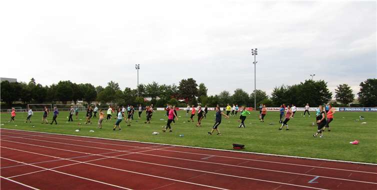 Mehr als 50 Teilnehmer nahmen das Angebot von TG und VfB gerne an.