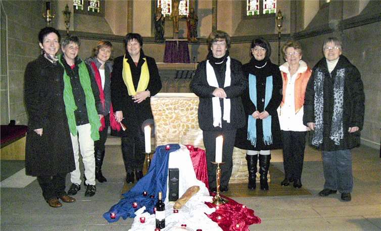 Mehr als 60 Frauen nahmen am Weltgebetstag teil.  Privat