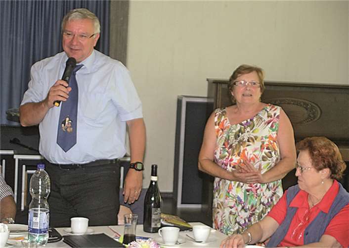 Mehr als 60 Gäste kamen im vergangenen Jahr zum Stadtteilfrühstück mit dem OB ins Pfarrzentrum St. Antonius. privat