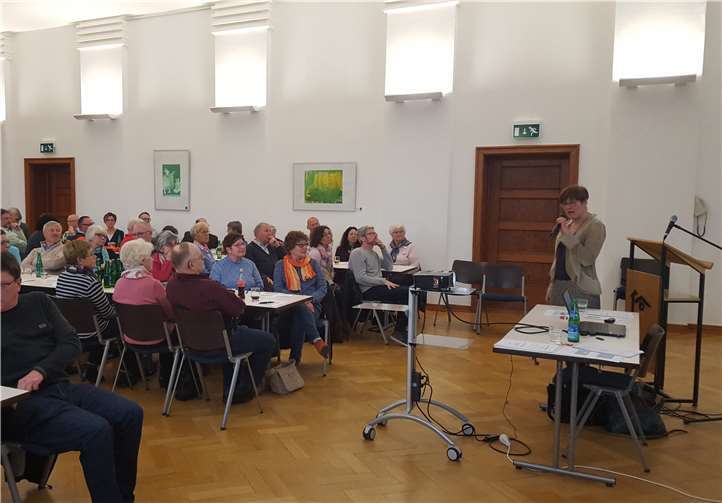 Mehr als 80 Interessierte nahmen an der Informationsveranstaltung teil.  privat