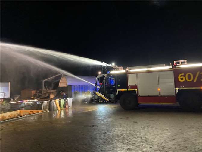 Mehrere Einheiten waren im Einsatz.