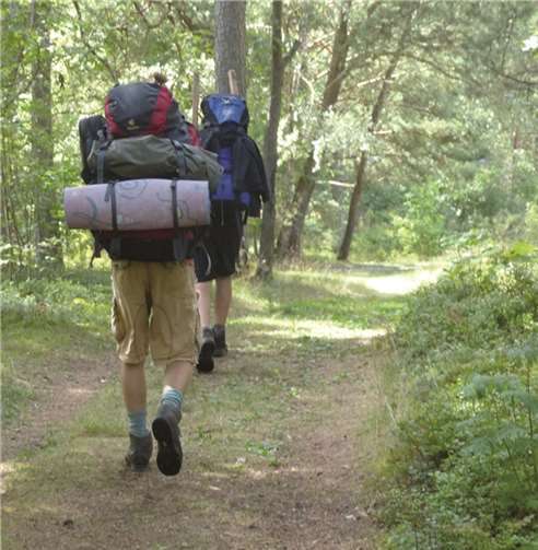 Mehrere Prüfungen galt es für die Dieblicher Pfadfinder im Schwarzwald zu absolvieren.privat