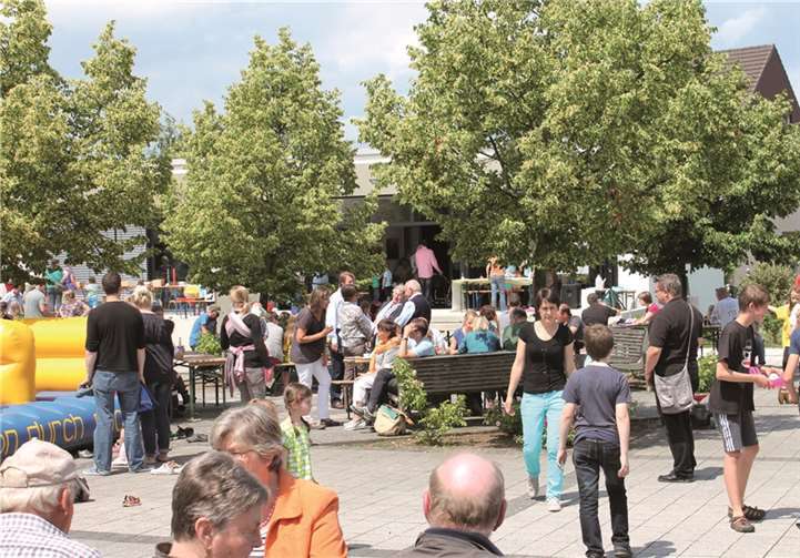 Mehrere Stationen luden zu Aktivitäten ein.