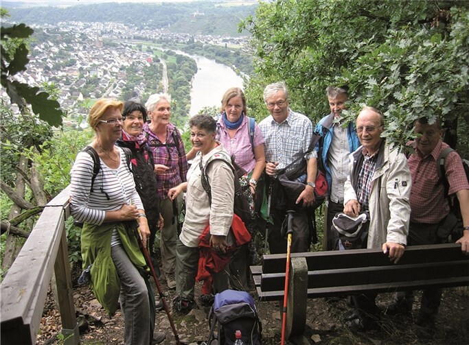 Mehrere wunderbare Aussichten entschädigten die Wanderer für ihre Anstrengungen. privat