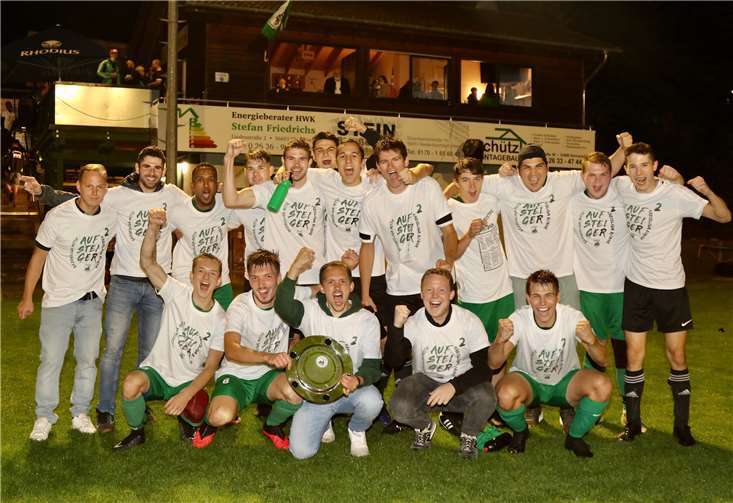 Meistermannschaft SV Oberzissen II Kreisliga B.