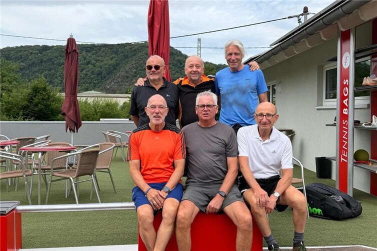 Meistertitel und Aufstieg für die Herren 70 des TC Rheinbrohl