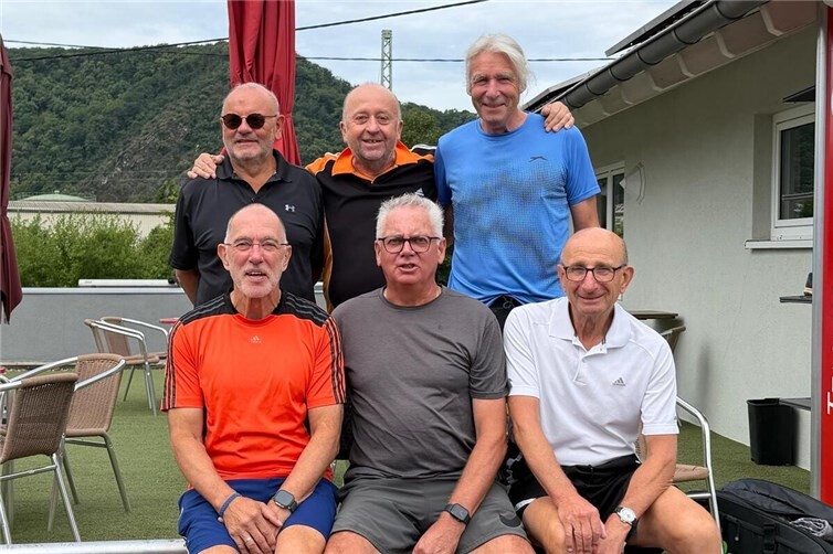 Meistertitel und Aufstieg für die Herren 70 des TC Rheinbrohl.