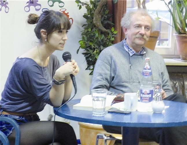 Melda Akbas zusammen mit Frank Bliss. privat