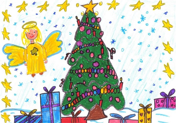 Melia Bon aus der 1. Klasse der Grundschule Hambuch/Gamlen belegte den zweiten Platz.