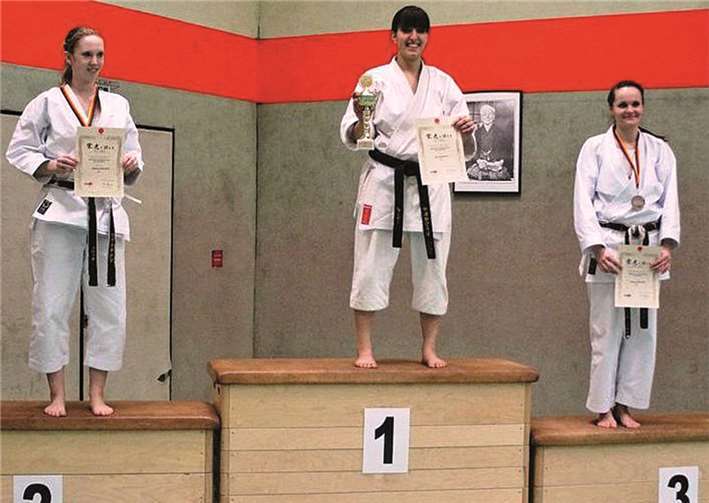 Melissa Rathmann konnte einen zweiten Platz bejubeln. privat