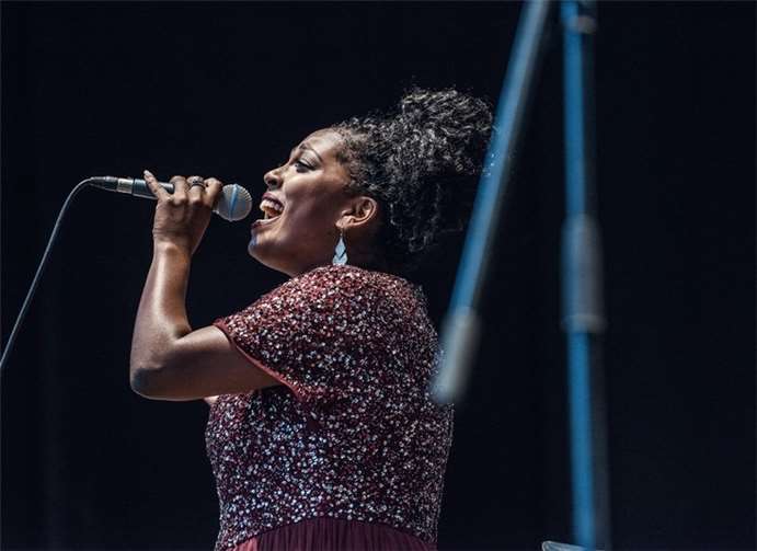 Menna Mulugeta begeisterte das Publikum.