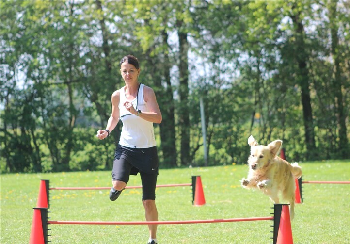 Mensch und Tier agieren beim Hundesport als Team. Foto: privat