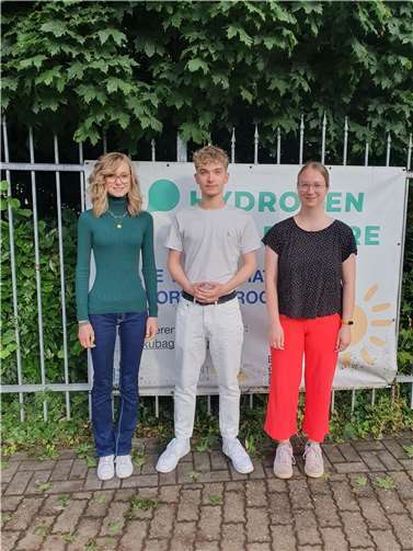 Merle Bahr, Maximilian Hack und Susanna Sobol.  Foto: KuBa