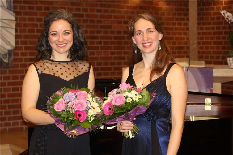 Mezzosopranistin Lydia Krüger und Pianistin Ainoa Padrón traten in Rheinbach auf. Foto: privat