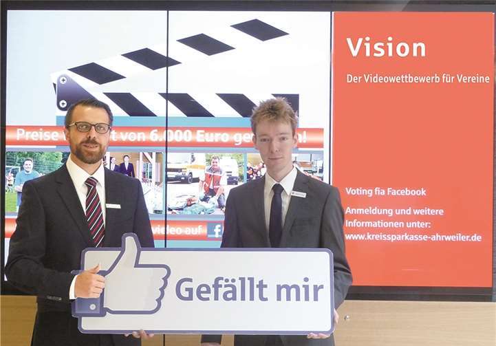 Michael Bick (l.) und Rainer Pung (r.) von der KSK freuen sich auf viele kreative Videos.privat