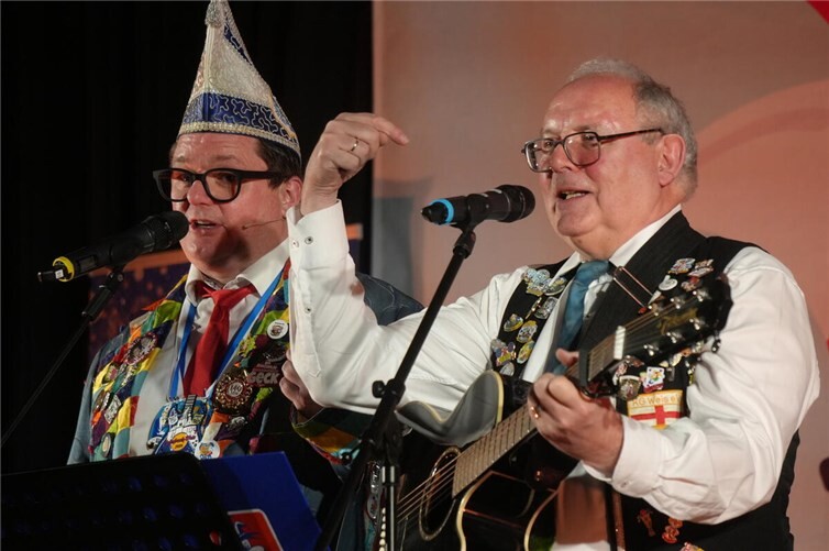 Michael Bleidt und Michael Kahn brachten das Publikum als Maijel und Maijel zum Lachen.