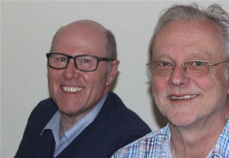 Michael Dames und Gerd Finkemeier.privat