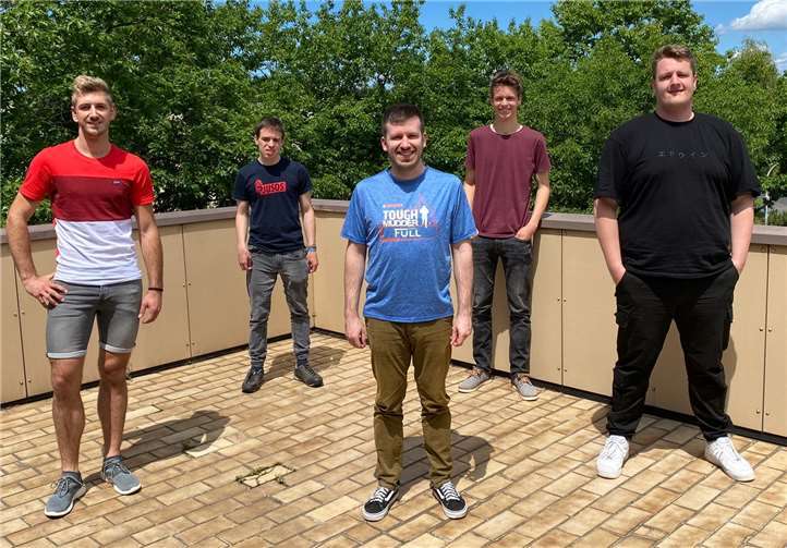 Michael Fengler (vorne Mitte) ist neuer Vorsitzender der Jusos. Foto: privat