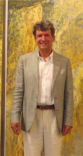 Michael Franke widmet sich in seiner Ausstellung „Tinia calusna“ erneut der etruskischen Kultur. (