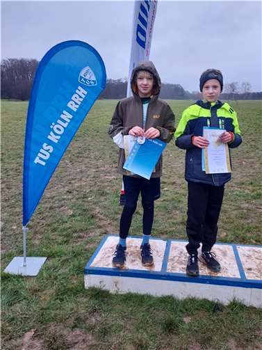 Michael Hahn und Max Offers.