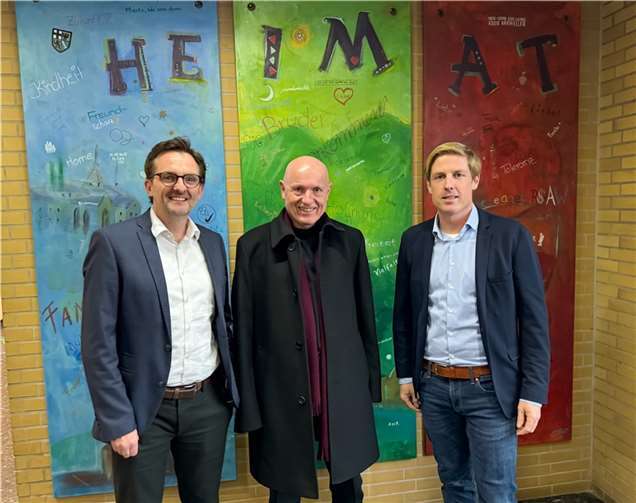 Michael Korden (CDU) und Ulrich von Bebber (FDP), Christoph Schmitt (SPD).  Foto:privat