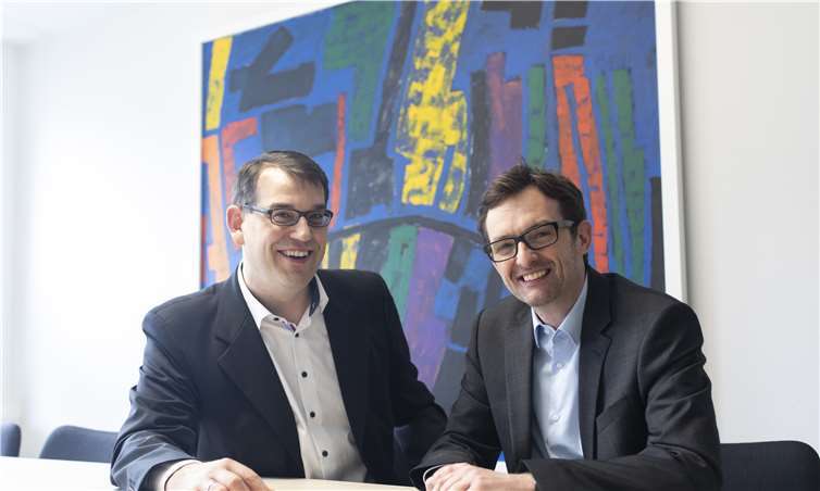 Michael Korden und Torsten Raths stellten die kommunalpolitischen Ziele der CDU für die Verbandsgemeinde Adenau vor. Foto: CDU Adenau