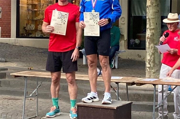 Michael Krämer sicherte sich den 1. Platz in der Altersklasse 55.