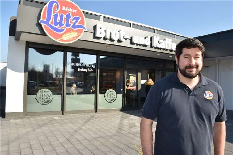 Michael Lutz eröffnete direkt nebenAldi in Neuwied die 22. Bäckereifiliale.