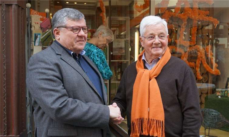 Michael Mahlert überbrachte die Glückwünsche der Kreisverwaltung Neuwied.