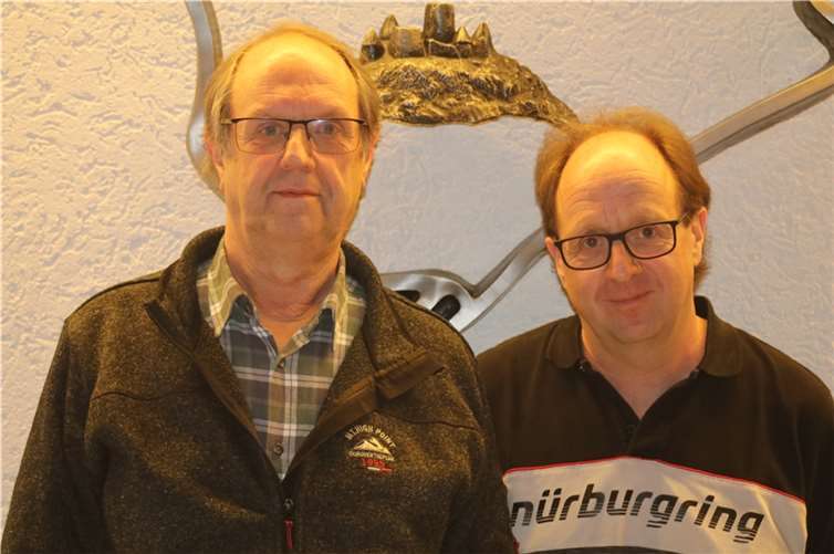 Michael Martini (l.) mit seinem Bruder Olli. Foto: Klaus Ridder
