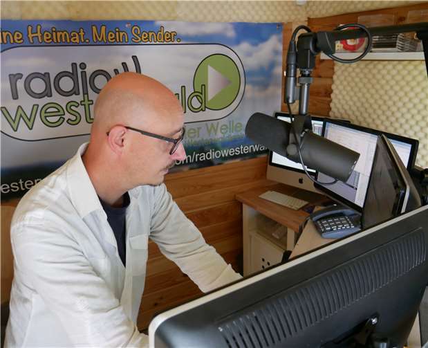 Michael Mihm im Studio.Fotos: GBA