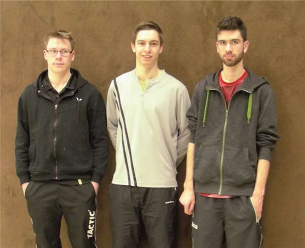Michael Nonn, Fabian Bender und Kostja Marschke.privat
